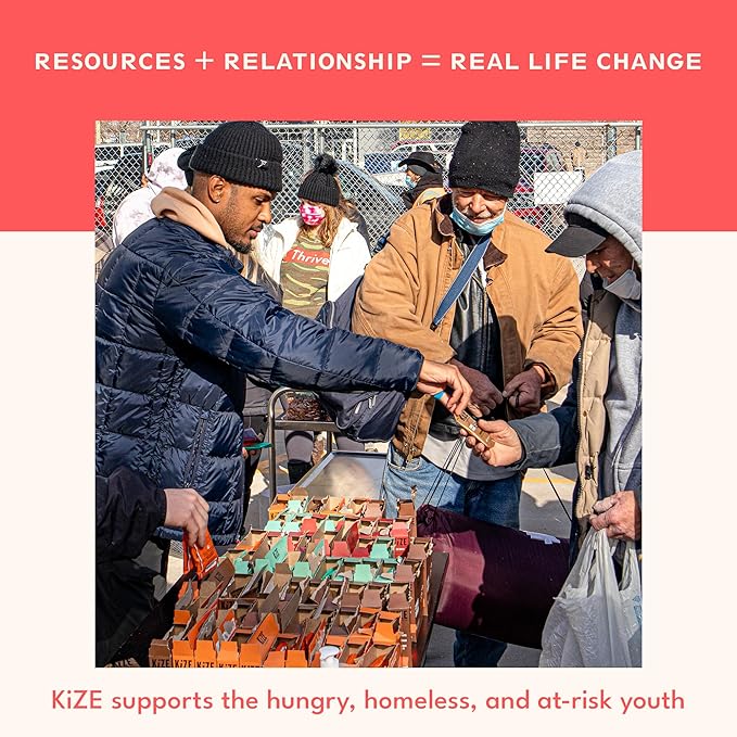 KiZE Energy Bars - Cookie Dough - 20-Count - Gluten Free, Dairy Free, Non-GMO, and High Protein Meal Replacement Energy Bars, Clean and Simple Food Ingredients - 10g High Protein Snacks (20 Count)