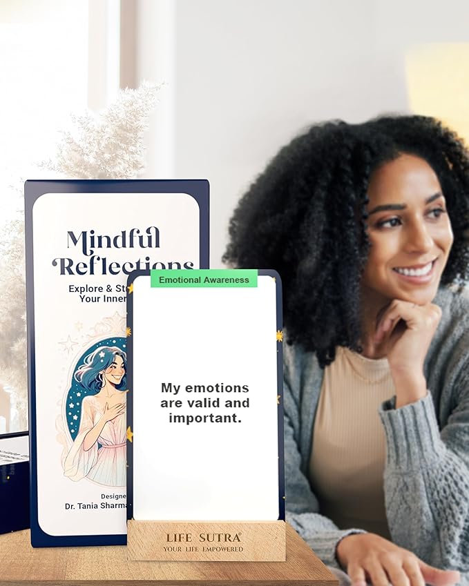 Daily Affirmation Cards for Men & Women, Positive Motivational Mental Health Therapy, Meditation, Stress Relief & Self Care - Secret Manifestation & Mindfulness Birthday Gifts with Quotes - 80 Cards