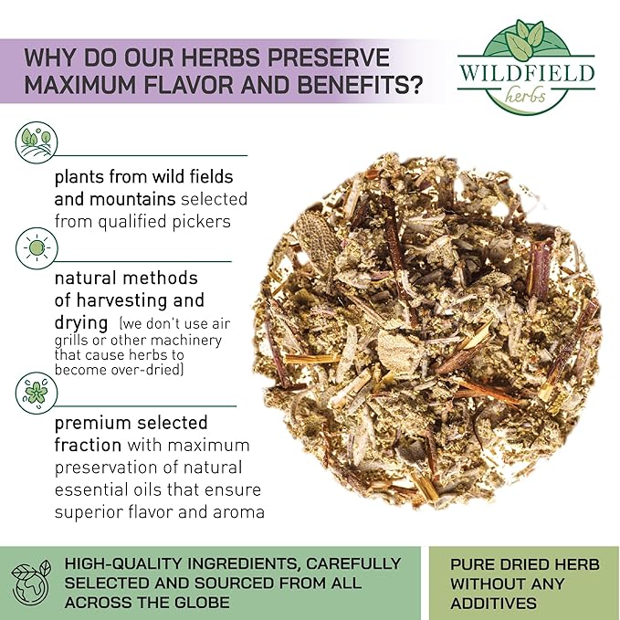 4 oz. Dried Sage Herb Herbs Tea (Salvia Officinalis) - 113g (4 oz) Herbal Tea Salvia Sage