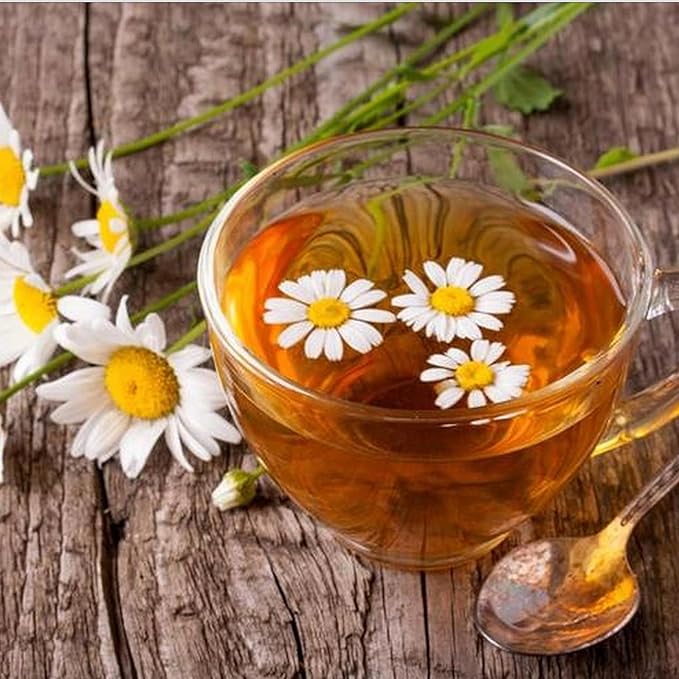 80g/2.82Oz Chamomile Tea bags, 50 Teabags - Pure & Natural Chamomile Flower Herbal Tea for Relaxation - Non-GMO - Caffeine-free