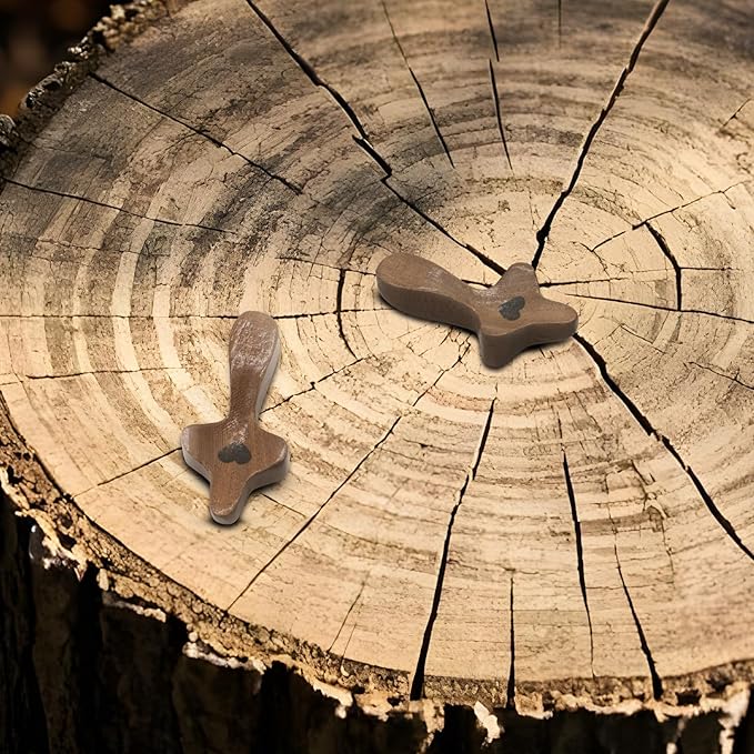 Atlodas Cross My Heart, Encouragement Gift, Relieve Anxiety Comfort for Clutching, Clinging and Praying, Pocket Olive Wood Cross Religious Gift for Children and Adults (A, 10Pcs)