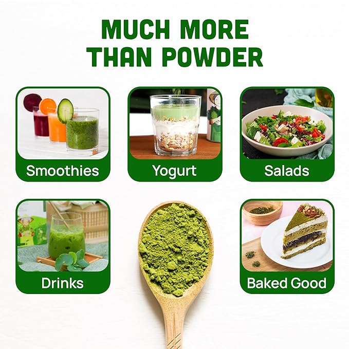 100% Freeze-Dried Pennywort and Mung Bean Powder with Coconut Milk Extract, Nutritional Vegetable Supplement, Healthy Drink Mix for Smoothies, Desserts (20 Sachets x 2.1 oz) - Pack of 1