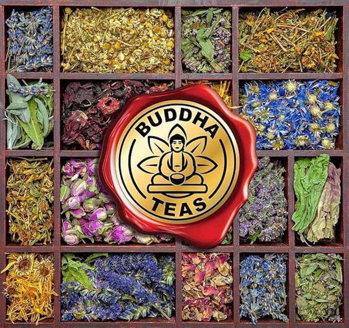 Buddha Teas Organic Juniper Berry Tea - OU Kosher, USDA Organic, CCOF, 18 Bleach-Free Tea Bags