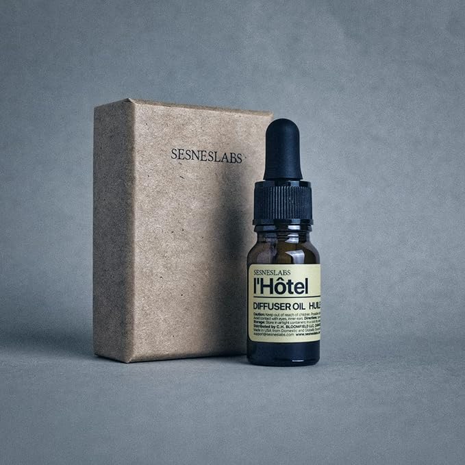 l'Hotel Diffuser Oil, White Floral Citrus Scent, Lifestyle Blend Neroli, Green Tea, Laurel Leaf, Musk Essential Oils Blend for Ultrasonic Diffuser