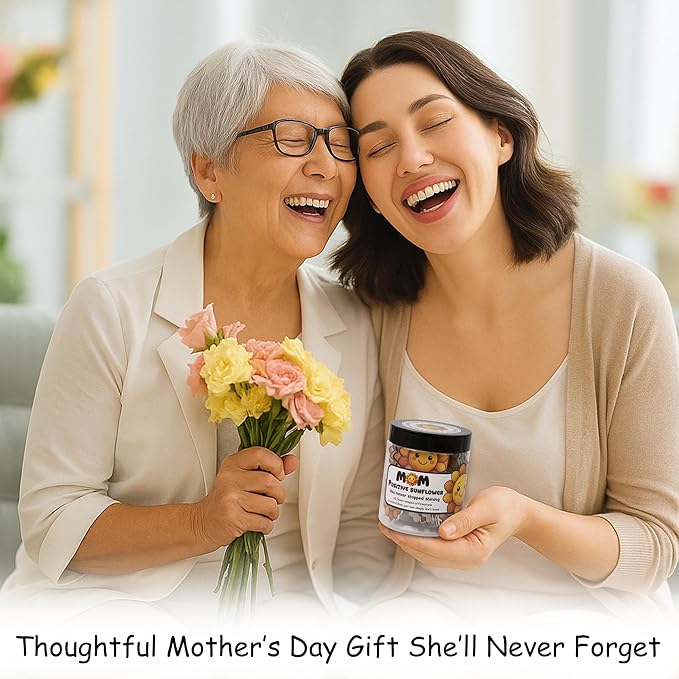 60 Positive Sunflower Cards, Affirmation Cards for Women, Mothers Day Gifts from Daughter or Son, Sunflower Gifts for Mom, Inspirational Messages for Mothers, Wife, Grandma