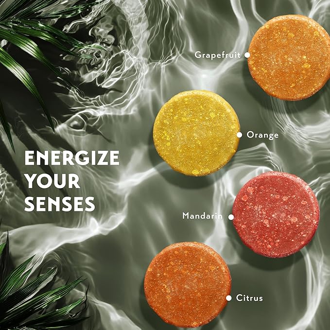 Shower Steamers Aromatherapy - Birthday Gifts for Women - Shower Bombs Aromatherapy, Spa Day Essentials, Relaxation Spa Gifts - Self Care Unique Gifts for Women and Men (Citrus 18 Count)