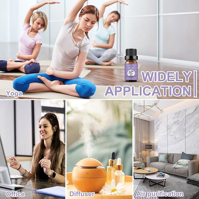 Sedbuwza Violet Essential Oil, 100% Pure Organic Violet Aromatherapy Gift Oil for Diffuser, Humidifier, Soap, Candle, Perfume