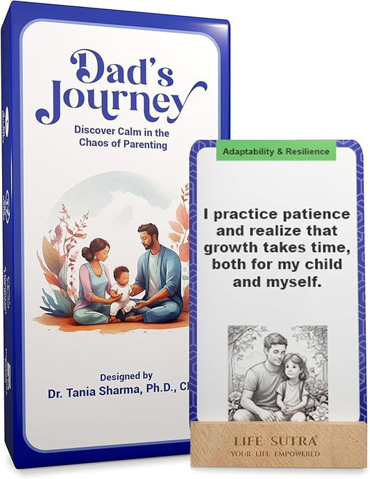 Daily Affirmation Cards for Men, Fathers Day Husband & Dad Motivational Mindfulness Gifts - Self Care, Stress Relief & Mental Health Therapy, Positive Inspirational Birthday Gift for Man, 80 Card Deck