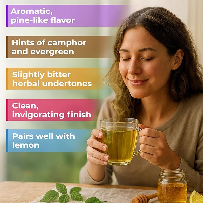 100 Bags Rosemary Tea Herbal Tea (Salvia Rosmarinus) - 100 Count 1.5g Bags Rosemary Herb Te De Romero