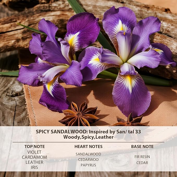 Car Air Freshener Hanging 2 Pack Car Air Fresheners Diffuser - Spicy Sandalwood Fragrance Oil Air Diffuser for Car, 45+ days Long Lasting Fragrance, Two 0.27 FL OZ/8ML Made in USA Car Air Fresheners