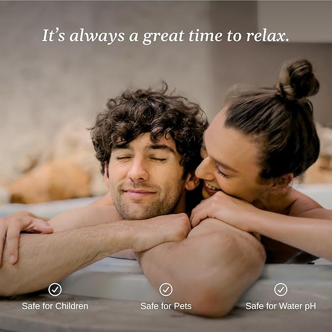 Relax Spa & Bath, Epsom & Dead Sea Salts, Aromatherapy Bath Salts for Hot Tub, Bath, or Spa, Infused with Magnesium, Muscle Recovery & Sports Therapy, 7 Pack, Relax RX Collection, 4 oz Each