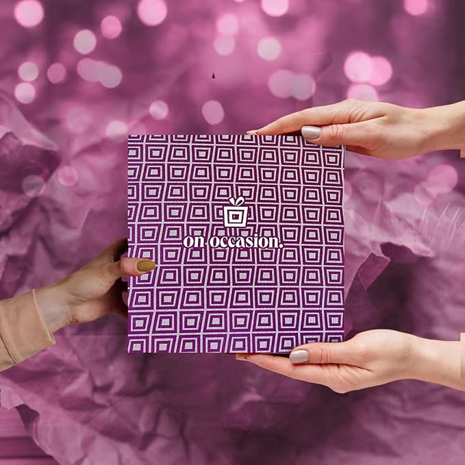 On Occasion Gourmet Chocolate Gift Box – Milk and Dark Chocolate Variety Pack – Individually Wrapped Sweets – Luxury Dessert Treats (50 Pieces)