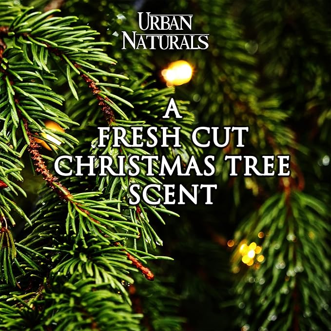 Urban Naturals Balsam Forest Oil Reed Diffuser Refill + Free Set of Reed Sticks - Fragrance Notes of Pine Fir Needles, Evergreen, Woodsy Cedar and Sandalwood β Vegan, 4 oz Made in The USA