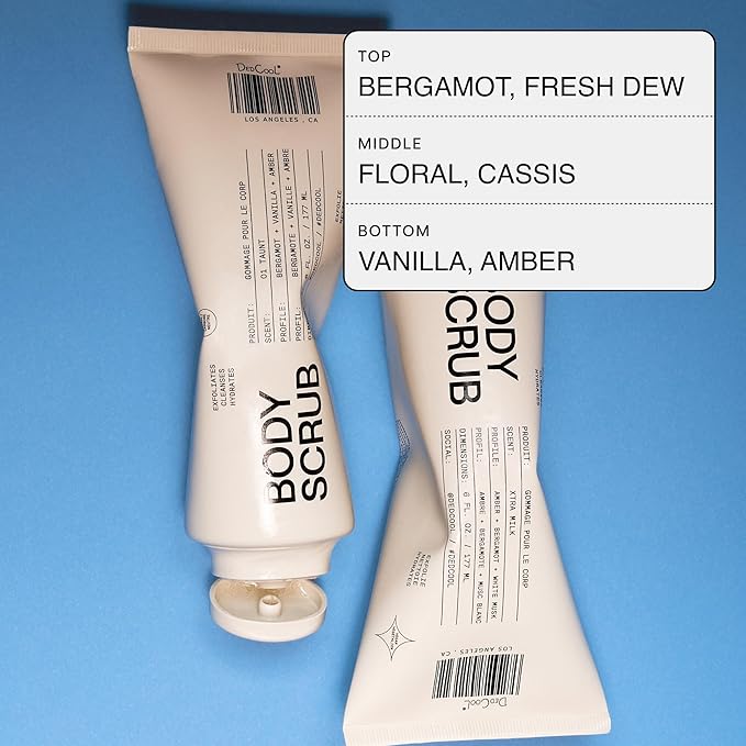 Dedcool Body Scrub Taunt – Gentle Exfoliating Formula with Rice Powder, Kakadu Plum & Coconut Oil, Regular/Full Size