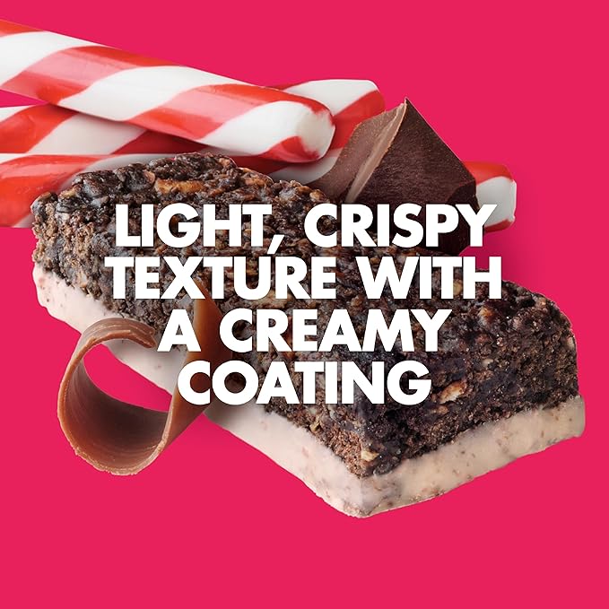 LUNA Bar - Chocolate Peppermint Stick Flavor - Snack Bars - Non-GMO - Gluten-Free Protein Bars - Made with Organic Oats (12 Pack)