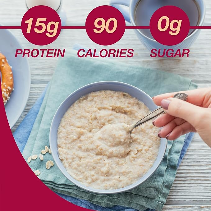 ProtiDIET High Protein Maple Brown Sugar Oatmeal - Sugar free Instant Oatmeal for a Healthy and Nutritious Breakfast, Packed with Essential Nutrients - 7 Count Box