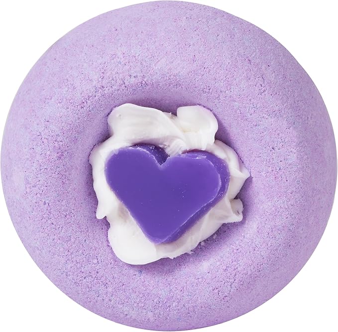 ANIHANA Bath Bomb with Coconut Oil, Paraben Free, Hand-Crafted Luxury Fizzers, Refreshing Lavender Love Scent, 6.3 oz