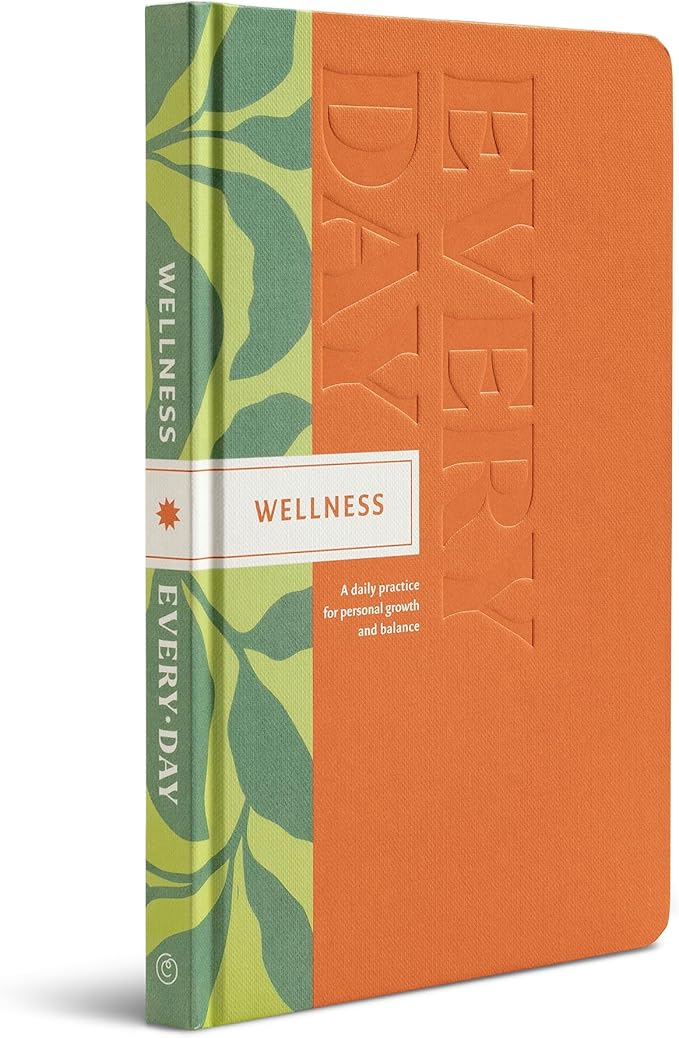 Compendium – Wellness Every Day Guided Journal: A Daily Practice for Personal Growth and Balance – A 5-Minute a Day Wellness Notebook – An Inspiring Daily Journal for Forming New Habits