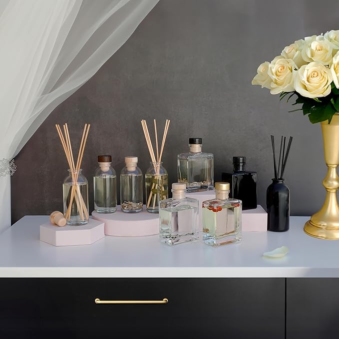 Urban Naturals Tuberose Reed Diffuser Oil Refill + Replacement Reed Sticks ~ A Blend of Exotic Tuberose & Fragrant Orange Blossom 4 oz. | Home Gift Idea. Vegan.