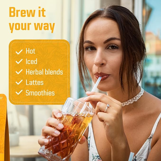 Cederberg Tea Company Lemon Honeycomb Rooibos Tea Bags - Made with Organic Red Rooibos Tea, South African Herbal Tea, Naturally Caffeine Free Tea, Small Batch - Select Blend Non-GMO, Premium Leaf, Antioxidant-Rich, 100 Count