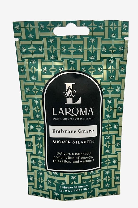 Laroma Shower Steamers, Hand-Crafted in The USA, 5 Pack Combo, 10 Steamers in 5 Unique Scents