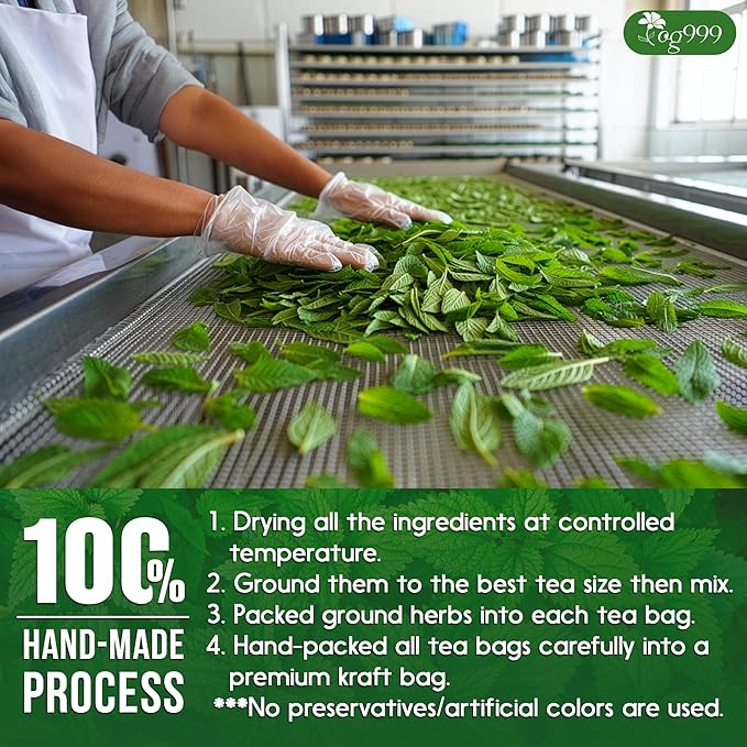 TOG999, Premium Moroccan Mint Green Tea | 30 Tea bags | Traditional Green Tea with Spearmint ā Refreshing Flavor, Premium Quality Herbal Blend. Gluten-Free. Vegan