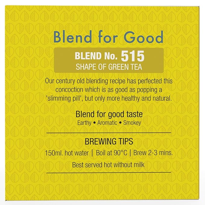 Goodwyn Pure Green Tea Bags – 200 Count Family Size Tea | Indian Herbal Green Tea with Grassy Flavor & Delicate Aroma | Plastic Free Individually Wrapped Tea Bags | Green Tea Sampler Gift Set, Low Caffeine Eco-Friendly Pack