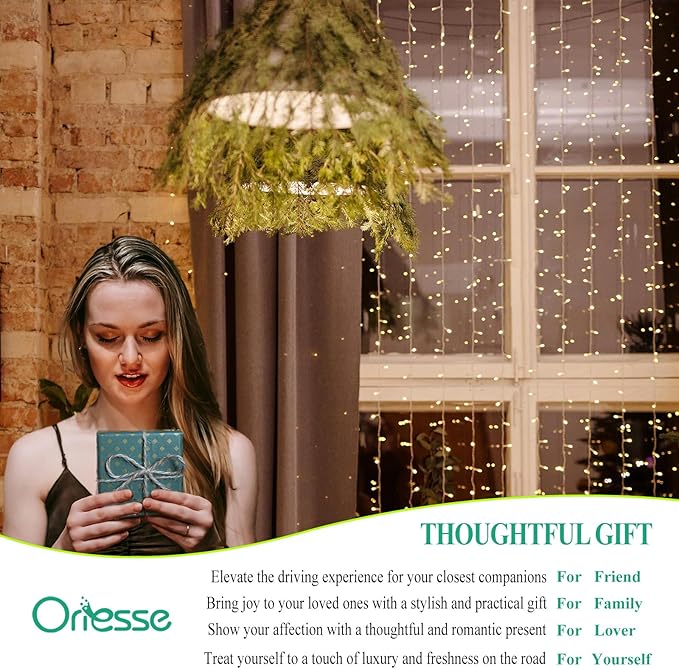 2pcs Owl Moon Air Vent Clip Car Air Freshener Bird Bling Blue Car Accessories for Women Teens Gothic Car Decor Dazzling Car Diffuser Outlet Clips