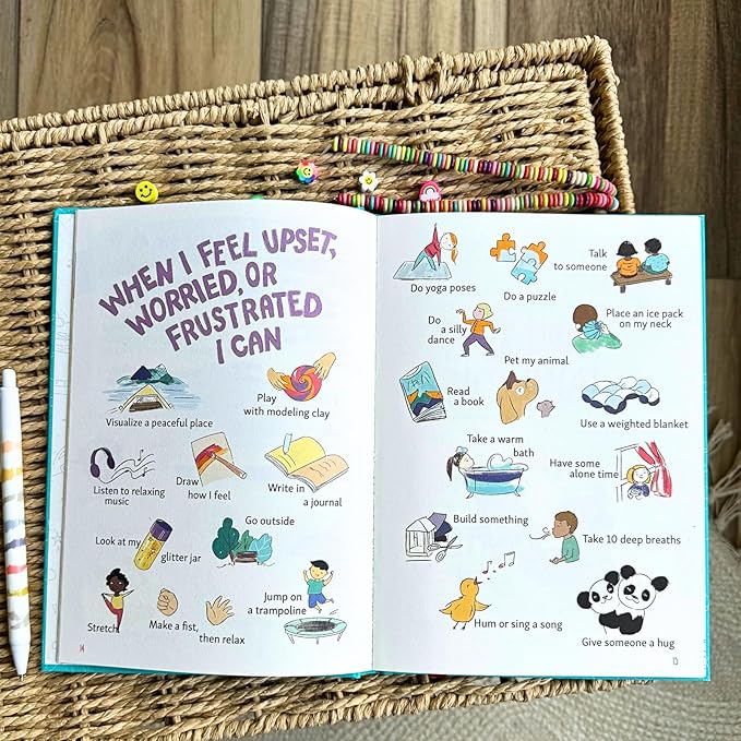 Big Life Journal - Daily Journal for Kids - A Growth Mindset Workbook for Children – Interactive Journal and Goal Planner for Kids – Daily Guided Journal for Children… (Green)