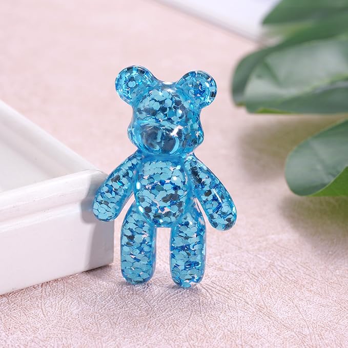 Pocket Bear Hug, Anxiety & Stress Relief Gift, Autism Fidget Toy, Blue