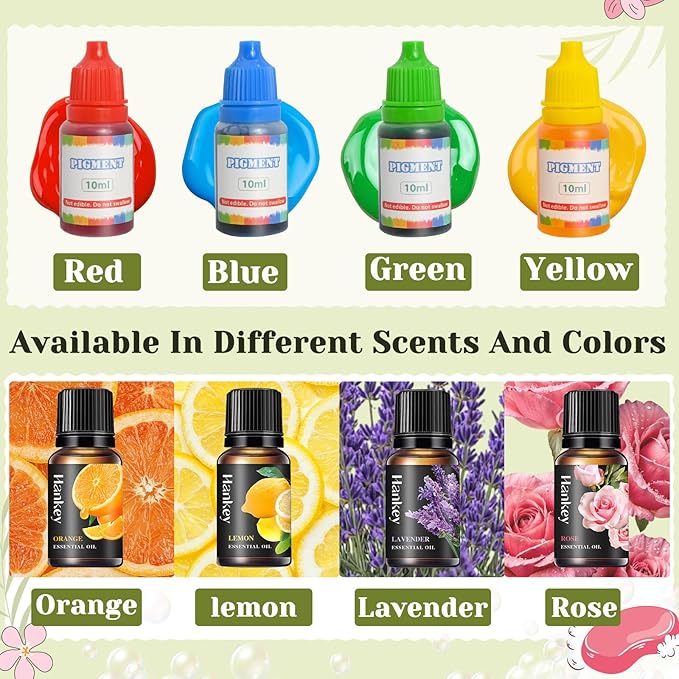 Bath Bomb Making Kit- 23Pcs DIY Bath Bombs for Women, Make Your Own SPA Products, Soap Making Kit with Stainless Steel Molds, Bath Foam, Bath & Bathing Shower Accessories Gifts for Girls Women