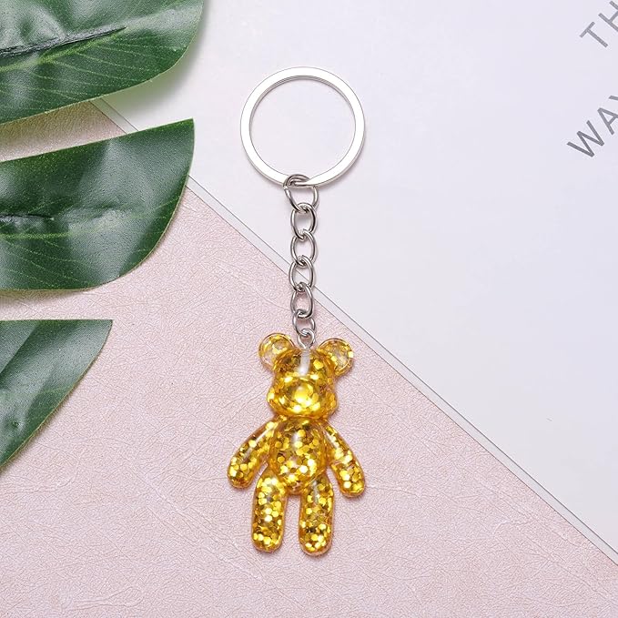Pocket Bear Hug, Anxiety Relief Gifts for Women Men, Mental Health Positivity Gifts for Anxious Friend, Thinking of You Gift, Comforting Gift for Son Daughter Back to School, Gold