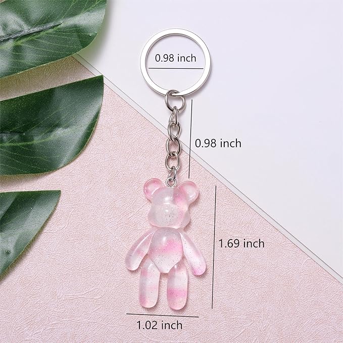 Pocket Bear Hug, Anxiety Relief Gifts for Women Men, Mental Health Positivity Gifts for Anxious Friend, Thinking of You Gift, Comforting Gift for Son Daughter Back to School, Light Pink