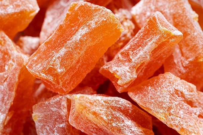 Farm Fresh Nuts Dried Papaya Fruit Snacks 2 Lb Bag – Papaya Strips for Snacking, Desserts, Baking – Safely Sealed Bag for Prolonged Freshness – Delicious Tropical Taste