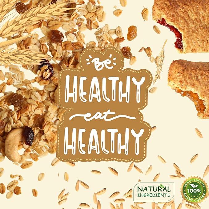 Healthy Snacks Mixed and Assorted Granola Bars Variety Care Pack - Deluxe Box: Fig, Oat, Nut, and Fruit Bars for Adults, Kids, Office, Gifts, and Travel (32 Count)