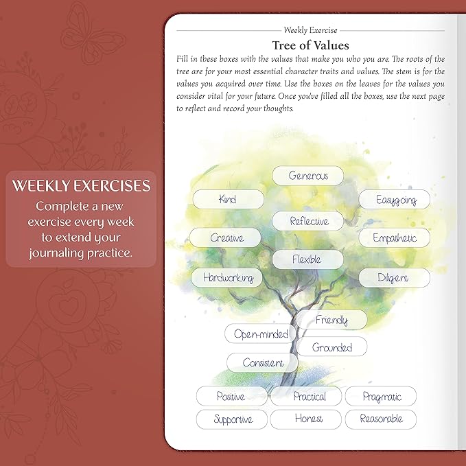 Legend Gratitude Journal – Guided Daily Journal to Foster Positivity & Happiness – Grateful Notebook to Write In – Inspirational Affirmation & Thankful Notebook – Hardcover (Wine Red)