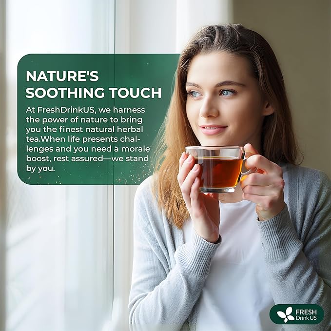 FreshDrinkUS, Oregano Leaf Tea | 75 Tea Bags ā Pure Herbal Infusion from Origanum vulgare - Naturally Bold & Aromatic Flavor - Premium Quality, Sustainably Sourced. Vegan