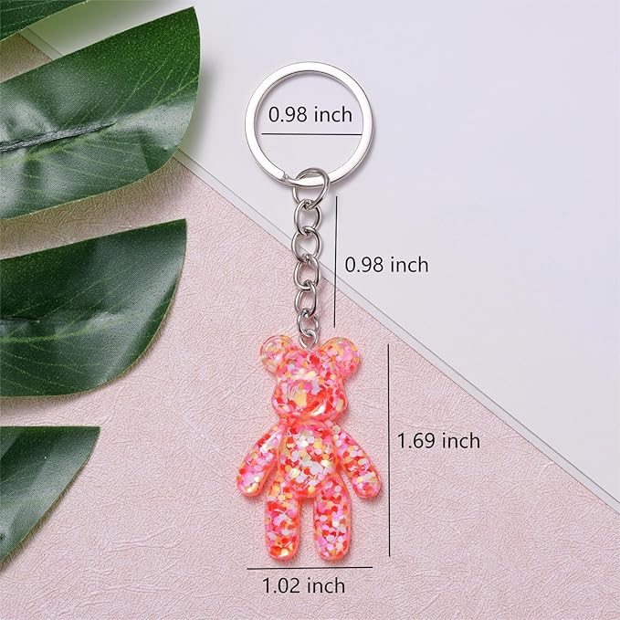 Pocket Bear Hug, Anxiety Relief Gifts for Women Men, Mental Health Positivity Gifts for Anxious Friend, Thinking of You Gift, Comforting Gift for Son Daughter Back to School, Red