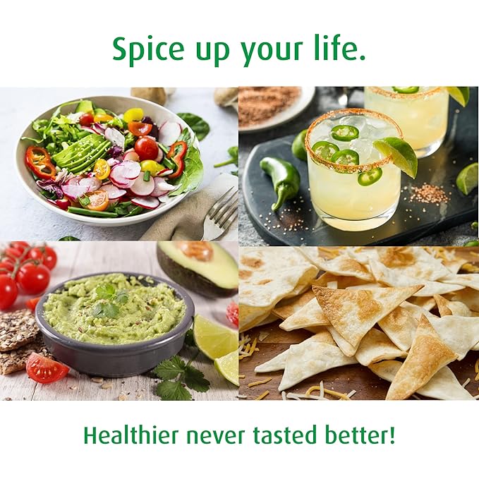 A. Vogel Herbamare Seasoned Spicy Sea Salt - USDA Organic - Seasoning Salt Infused w/ 12 Herbs - 33% Less Sodium - Non-GMO -Gluten Free - Kosher - 8.8 oz