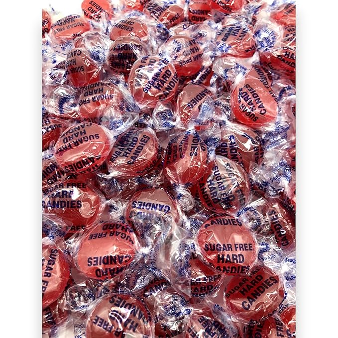 Sugar Free Cinnamon Gourmet Hard Candy-Keto Friendly- Premium Quality 1.5 lbs, Delicious Taste Individually Wrapped Cinnamon Candy-Ideal Diabetic & Gluten Free(24 oz)