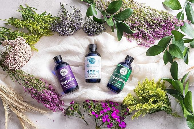 Woolzies Lavender Essential Oil - Aromatherapy Essential Oils for Diffuser and Topical Use | 100% Pure Therapeutic Grade Lavendar | 4 Fl Oz