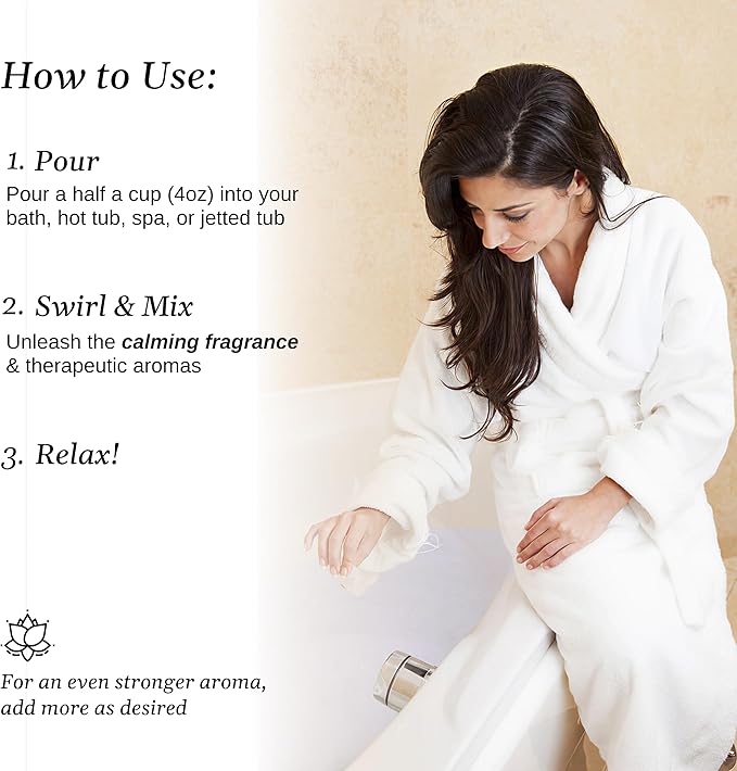 Relax Spa & Bath, Epsom & Dead Sea Salts, Aromatherapy Bath Salts for Hot Tub, Bath, or Spa, Infused with Magnesium, Muscle Recovery & Sports Therapy, 7 Pack, Relax RX Collection, 4 oz Each