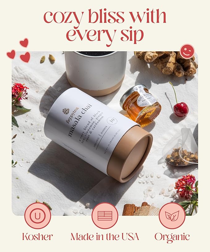 UnboxMe Tea Gift Basket Care Package for Women - Self Care Box with Cozy Socks, Mug, Chai Tea, Honey & Cinnamon, Get Well Soon, Thinking of You