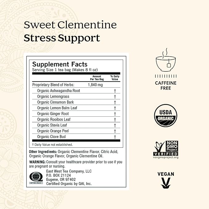 Yogi Tea Stress Relief & Herbal Tea Variety Pack - 16 Bags per Pack (6 Packs) - Organic Herbal Sampler - Includes Bedtime, Kava Stress Relief, Soothing Caramel Bedtime & More