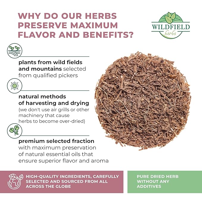 50 Bags Valerian Root Herb Valerian Root Tea Loose Leaf Herbal Tea (Rhizomata Cum Radicibus Valerianae) - 50 Count 1.5g Raíz Te De Valeriana