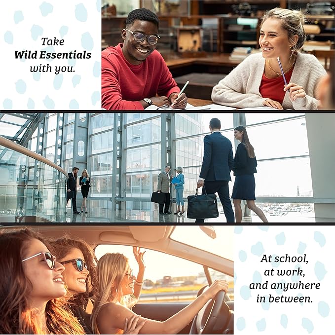 Wild Essentials Love Knot Necklace Essential Oil Diffuser Kit with Lavender, Lemongrass, Peppermint, Orange Oils, 12 Refill Pads, Calming Aromatherapy Gift Set, Customizable Color Changing, Perfume