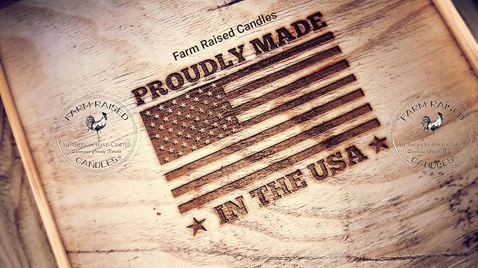 Farm Raised Candles – Winter Wonderland 15 oz Total (3 oz Each) 5-Pack Soy Wax Melts | Spiced Gingerbread, Holiday Vanilla Bean, Peppermint Crumble, Sugared Apples | 100% USA Made