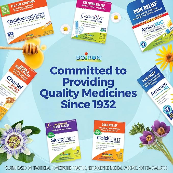 Boiron Plantago Major 200Ck for Children Bedwetting or Dental Pains - 80 Pellets