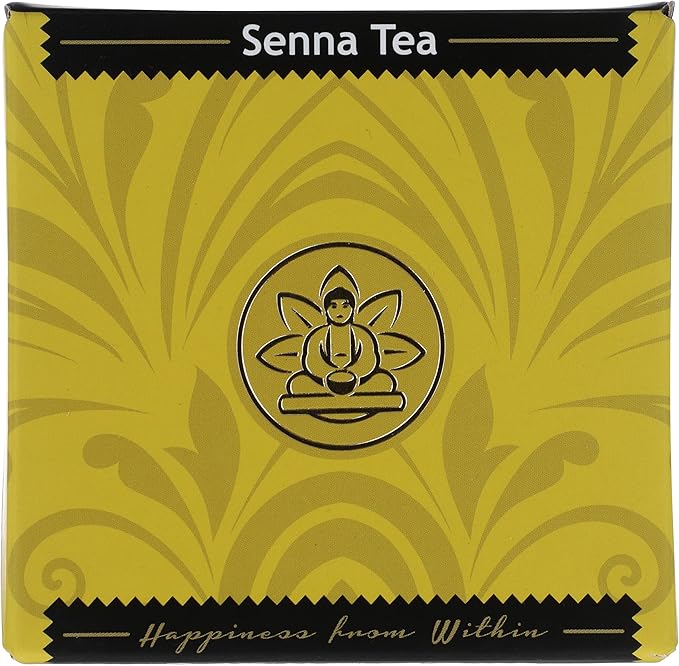 Buddha Teas - Organic Senna Tea - Herbal Tea - For Health & Wellbeing - With Vitamins, Minerals & Antioxidants - Clean Ingredients - Caffeine Free - OU Kosher - 18 Tea Bags (Pack of 1)