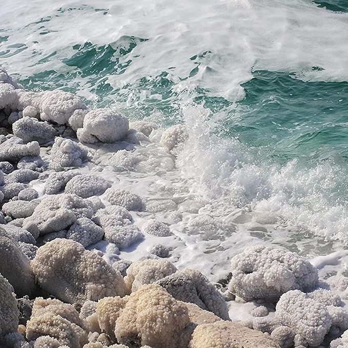 Dead Sea Salt – Dead Sea Salts for Soaking, Mineral Salt for Bath, Spa, Shower – Pure and Natural Bath Salt for Foot Soak, Inflammation, Skin Care – Unscented Fine Salt (10 LB)